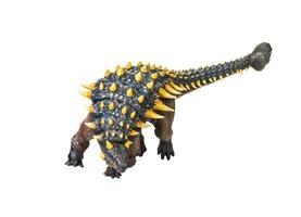 Ankylosaurus dinosauro , isolato sfondo foto