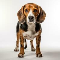 carino bassetto cane da caccia cane foto