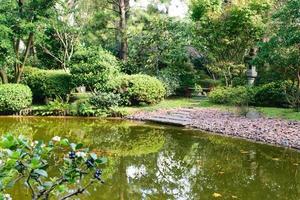 giardino giapponese a montevideo, uruguay foto