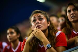 triste panamense calcio fan foto