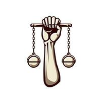 legge e giustizia simbolo. bilancia di giustizia, umano diritti giorno foto