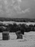 isola di langeoog nel mare del nord foto