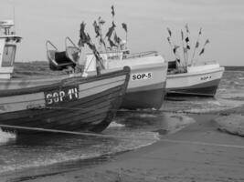 il baltico mare vicino Danzica foto