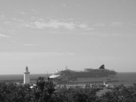 la città di malaga in spagna foto