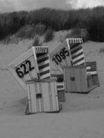 il spiaggia di langeoog foto