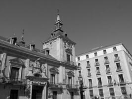 città di madrid in spagna foto