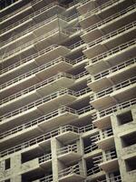 moderno incompiuto multipiano edificio pieno telaio Immagine foto