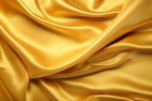 d'oro seta tessuto stoffa sfondo struttura foto