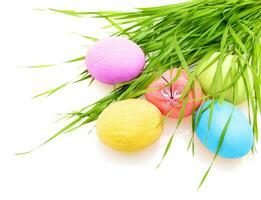 Pasqua colorato uova foto