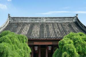 antico tradizionale giardino, suzhou giardino, nel Cina. foto