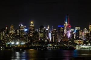 midtown manhattan new york skyline 2017 foto