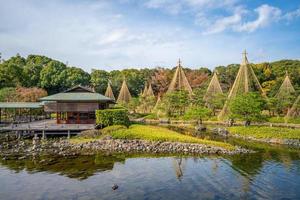 shirotori garden è un giardino giapponese a nagoya in giappone foto