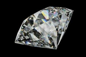 lusso diamante gemma, 3d interpretazione foto