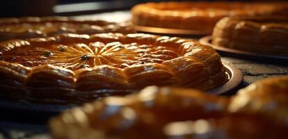 appena al forno fatti in casa Mela torta, un' dolce e indulgente dolce generato di ai foto