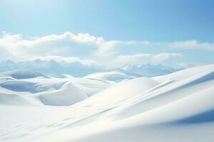 della Norvegia minimalista cumulo di neve paesaggio è bellissimo pulito leggero alto chiave e decorativo foto