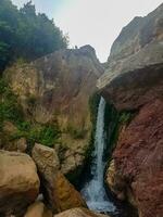 zark cascata, un' nascosto gemma nel Marocco foto