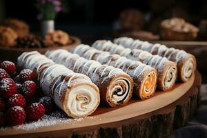 dolci svizzero rotoli pfeffernusse torta foto