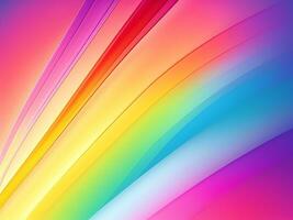 colorato arcobaleno pendenza sfondo, ai generato foto