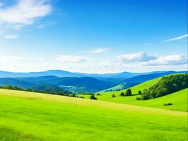 bellezza di natura pittoresco paesaggio, generativo ai foto