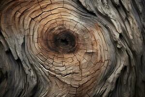 intricato struttura di un' Esposto alle intemperie albero abbaiare foto