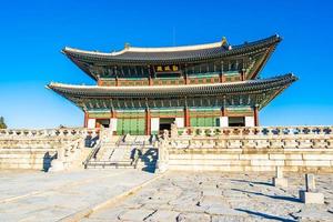 palazzo gyeongbokgung in corea del sud foto