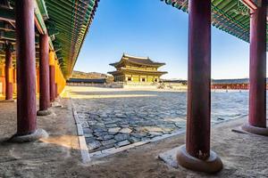 palazzo gyeongbokgung in corea del sud foto