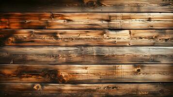 legna struttura con nodi e tavole buio e rustico legna sfondo ai generativo foto