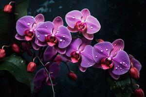 bellissimo fioritura orchidea fiori foto