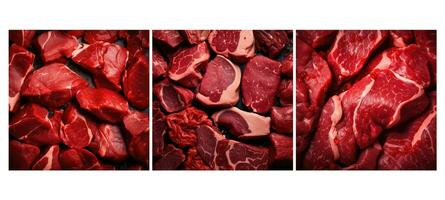 bistecca rosso carne sfondo foto