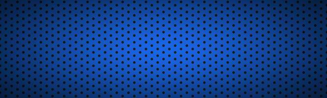 strutturato buio blu metallico perforato intestazione. tecnologia vettore illustrazione sfondo foto