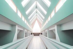 ultraterreno minimalista architettura design foto generativo ai