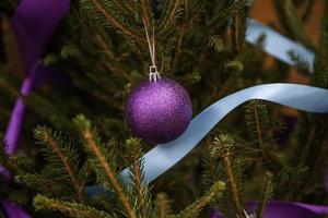 palline sull'albero di natale foto