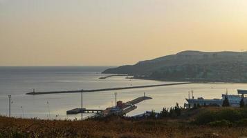 vista sulla baia del mare foto