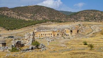 rovine antiche di hierapolis foto