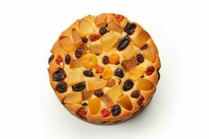 frutta torta gustoso. creare ai foto