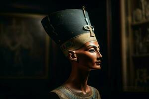Regina Nefertiti. creare ai foto