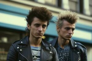 Britannico punk. creare ai foto