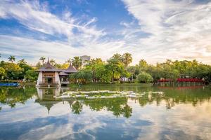 padiglione taichung nel parco zhongshan a taichung, taiwan foto