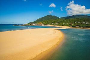 spiaggia balneare fulong nella nuova città di taipei, taiwan foto