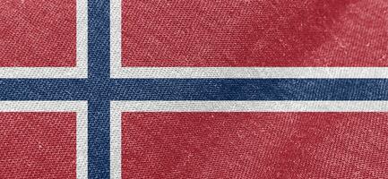 Norvegia bandiera tessuto cotone Materiale largo bandiera sfondo foto