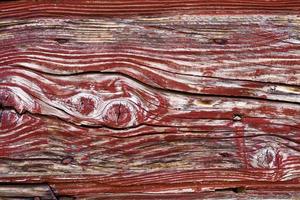 vecchia porta di legno rossa grunge texture foto