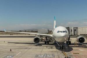 aereo all'aeroporto di città del capo in outh africa foto