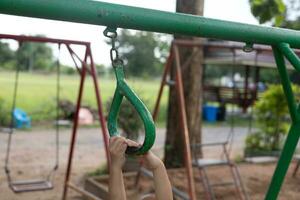 parco giochi nel parco foto