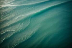 blu mare acqua struttura. ai generato foto