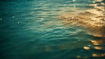 acqua sfondo. ai generato foto