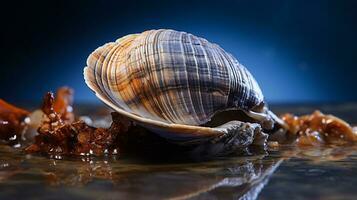 natura fotografia di foto di quahog mollusco. generativo ai