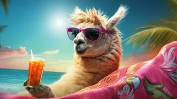 freddo alpaca tropicale scappa foto