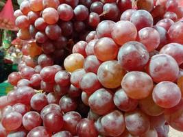 brodo di uva rossa fresco e gustoso e sano foto