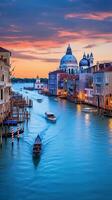 romantico e affascinante italiano corso d'acqua foto