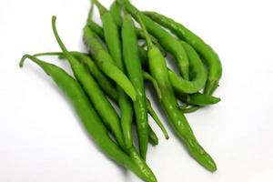 brodo di peperoncino verde speziato crudo e piccante foto